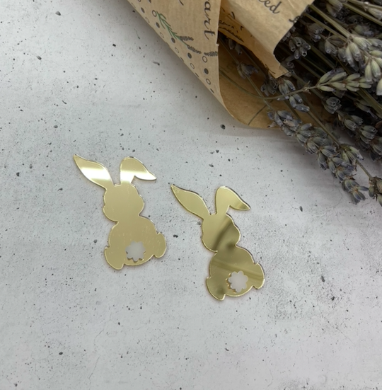 Изображение Мини боковой топпер Зайка золото